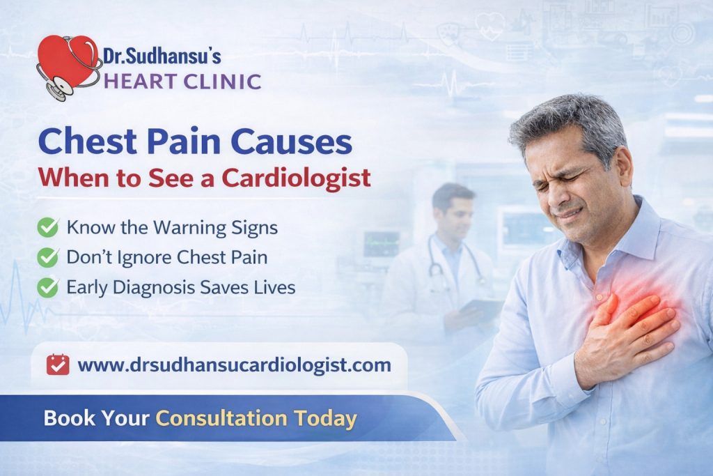 Chest Pain Causes When to See a Cardiologist