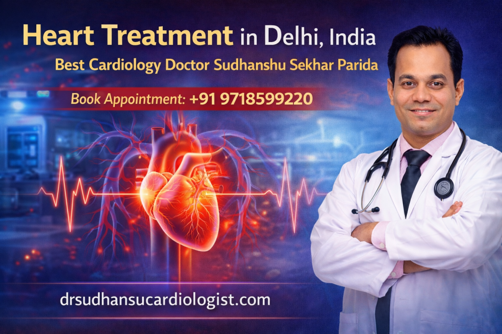 Heart Treatment in Delhi, India – Best Cardiology Doctor Sudhanshu Sekhar Parida