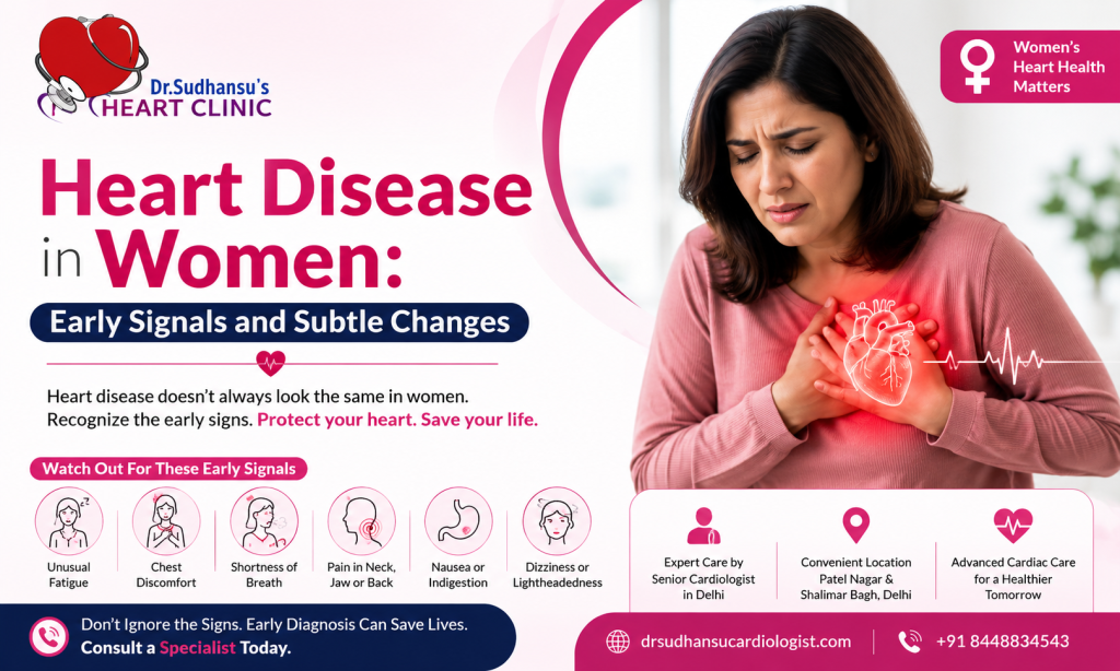 Heart Disease in Women: Early Signals and Subtle Changes
