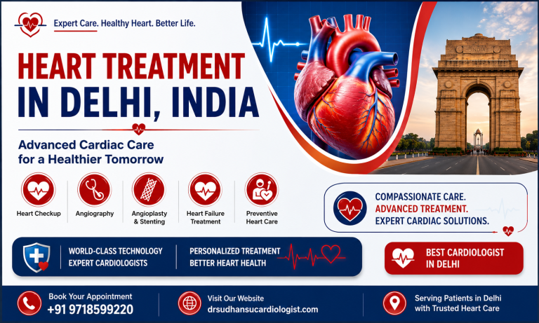 Heart Treatment in Delhi, India: Best Cardiologist for Advanced Cardiac Care