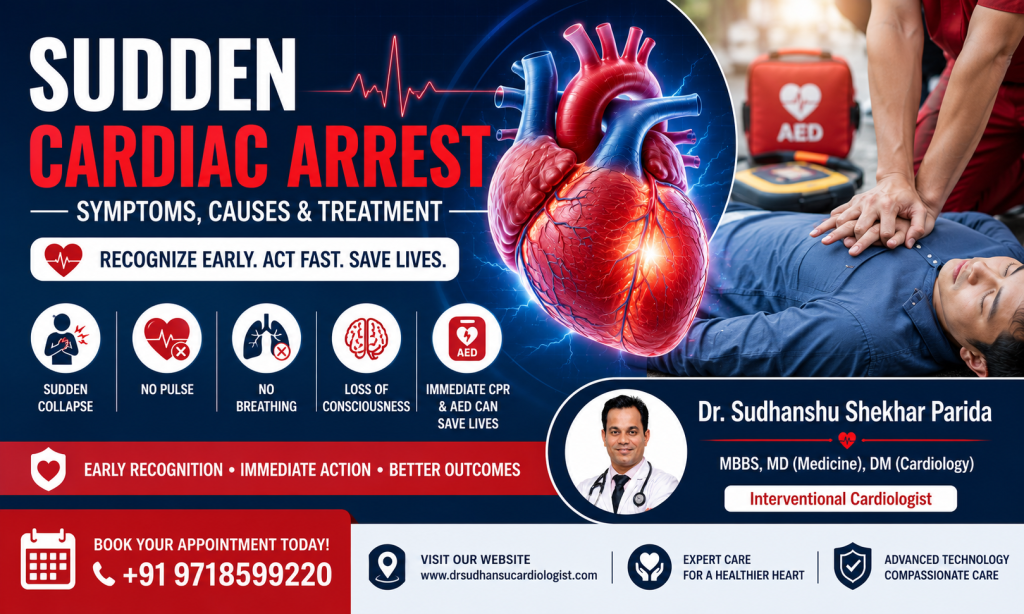 Sudden Cardiac Arrest: Symptoms, Causes and Treatment