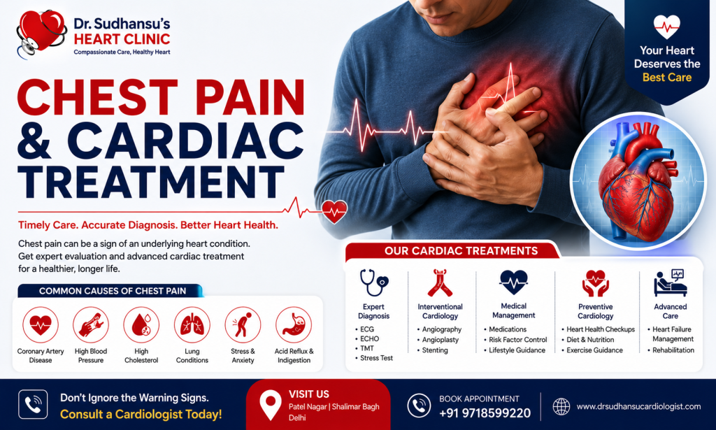 Chest Pain and Cardiac Treatment: When to See a Heart Specialist