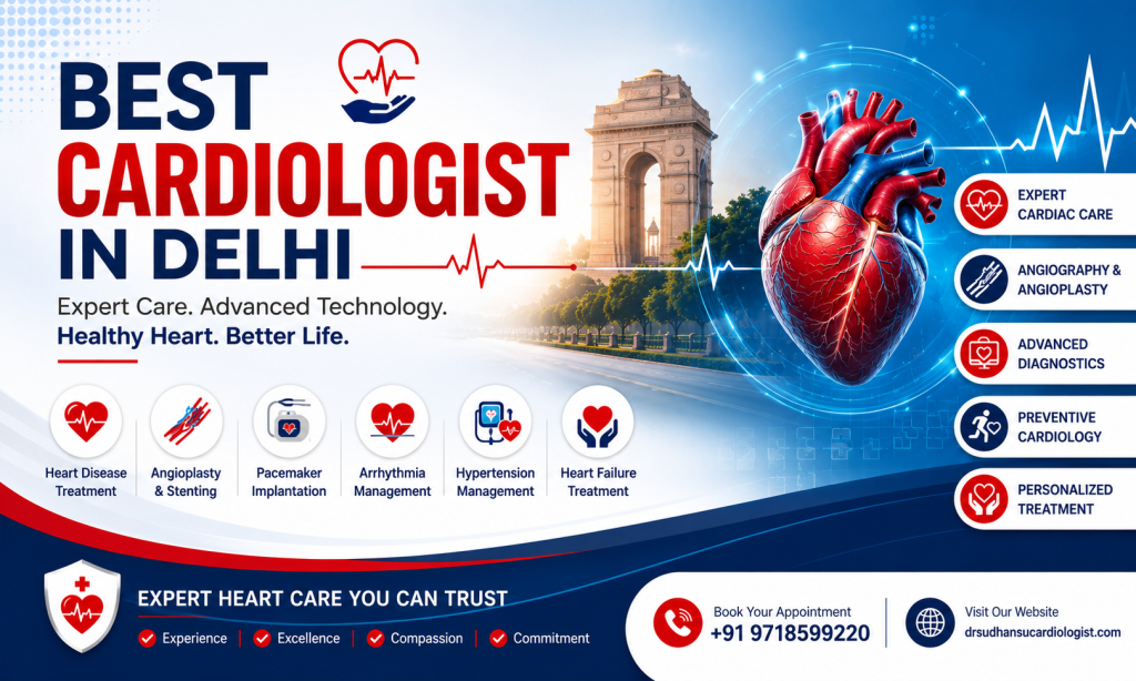 Best Cardiologist in Delhi: Expert Heart Care by Dr. Sudhanshu Sekhar Parida