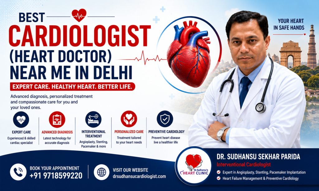 Best Cardiologist (Heart Doctor) Near Me in Delhi: How to Choose the Right Heart Specialist