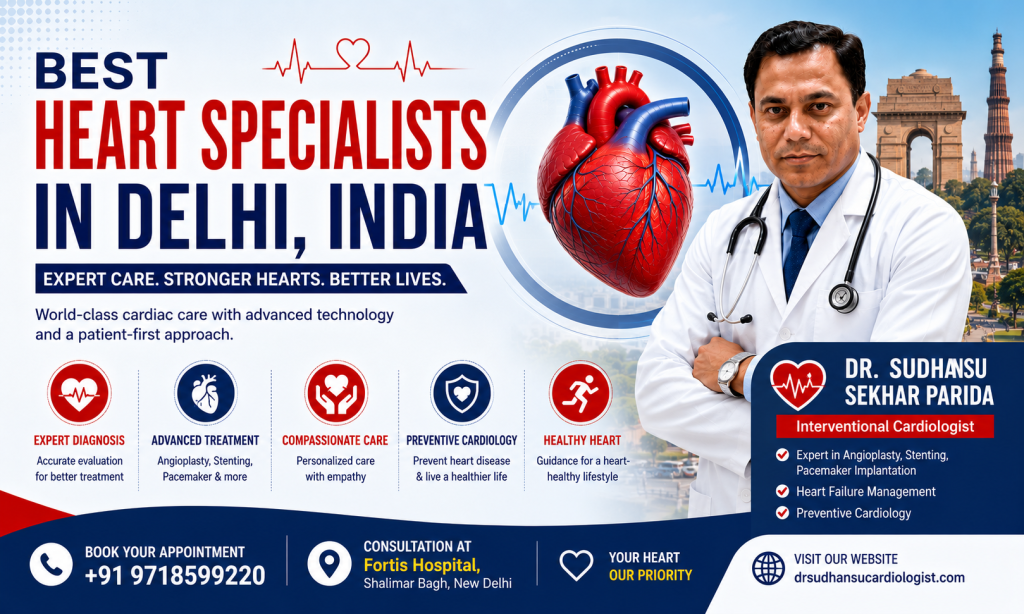 Best Heart Specialists in Delhi, India: Your Complete Guide to Expert Cardiac Care